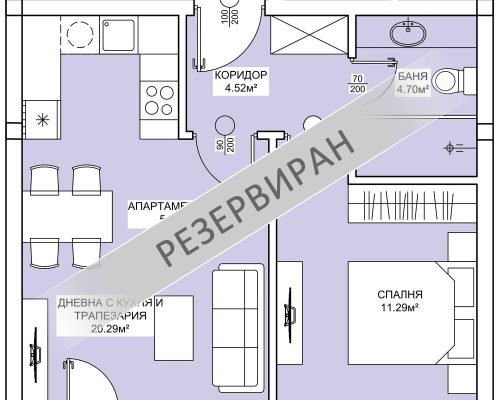 Вход Б, апартамент 10